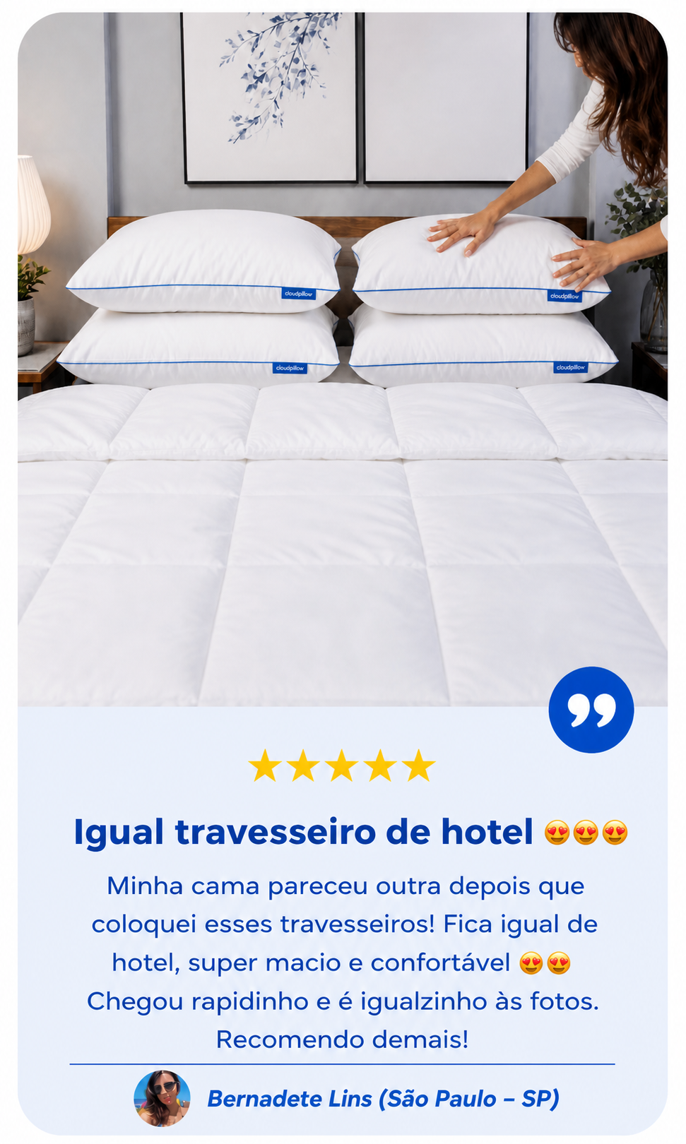 CloudPillow™ Travesseiro Nuvem