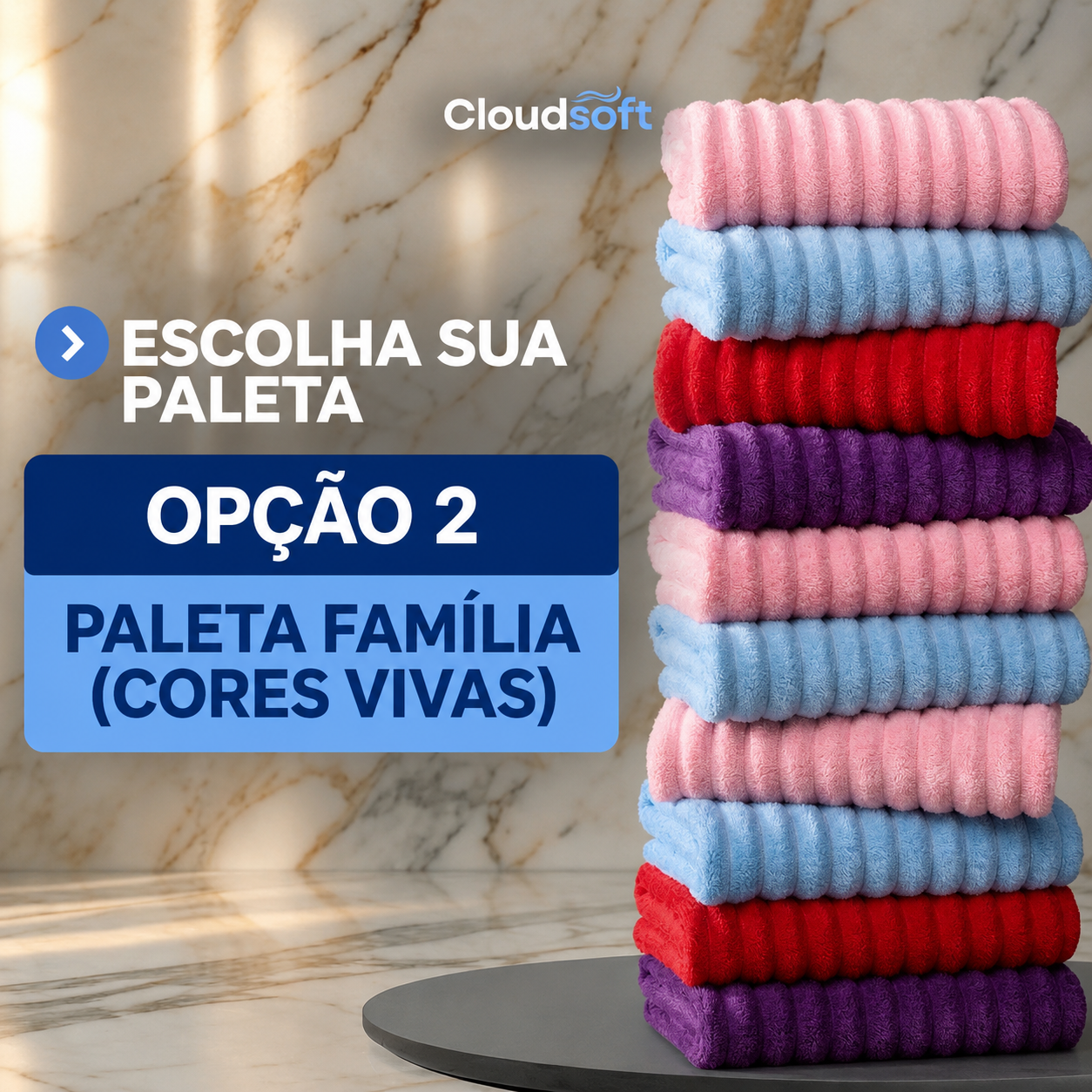 Foto 8 de CloudSoft™ Toalhas Premium