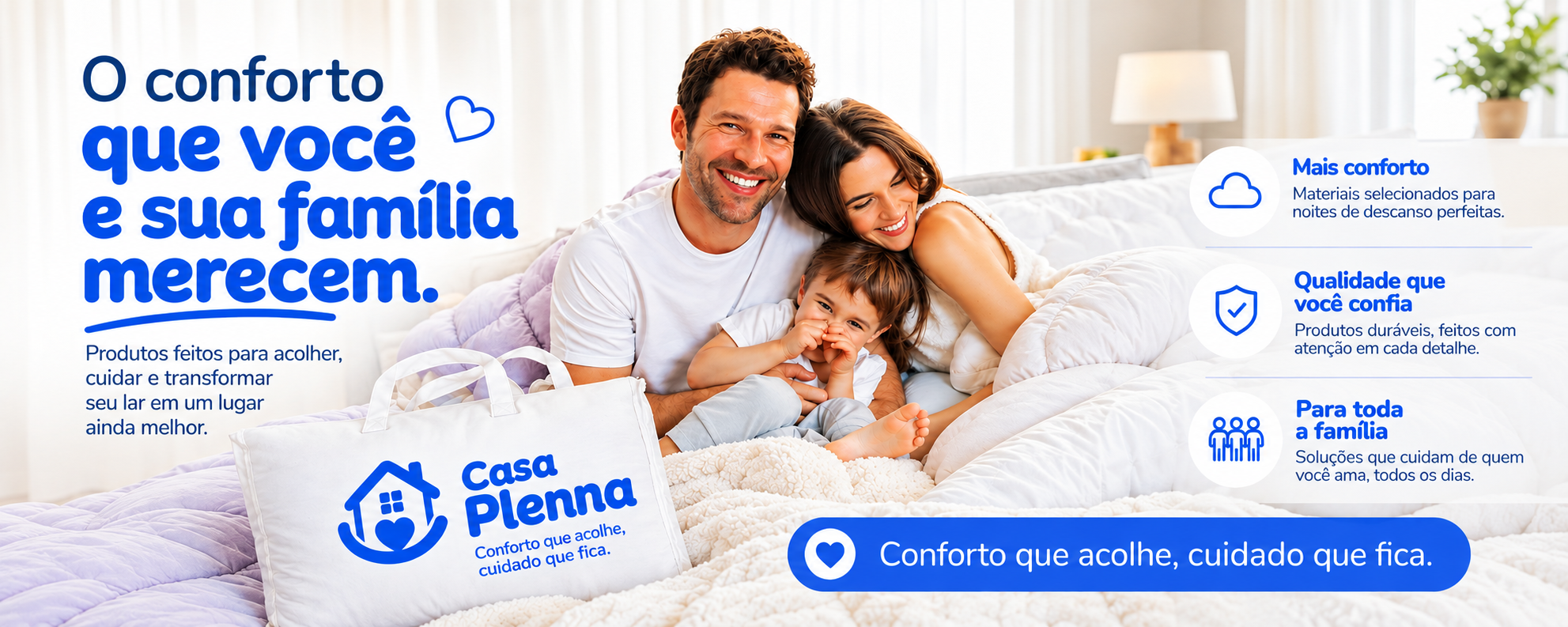O conforto que você e sua família merecem — Casa Plenna