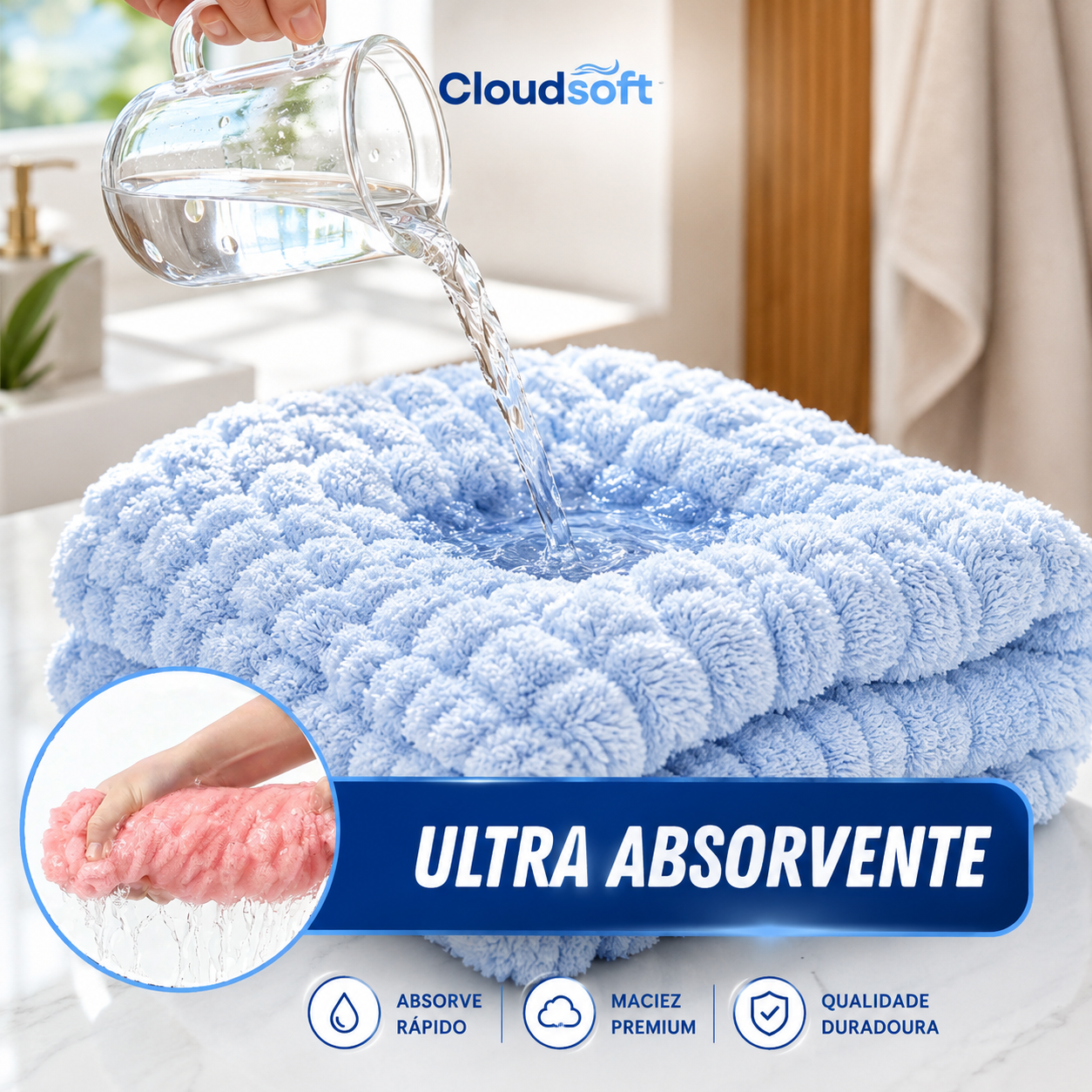 Foto 2 de CloudSoft™ Toalhas Premium