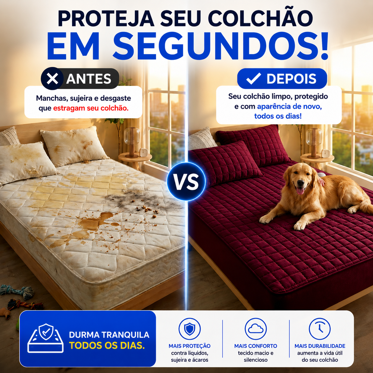 HydraSoft™ Jogo de Cama